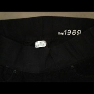 Gap Maternity Black Corduroys